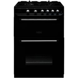 Rangemaster Classic 10731 - 60cm Gas Cooker in Black and Chrome
